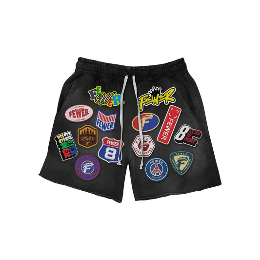PATCHWORK SHORTS